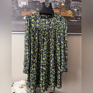 Zara Multicolor Floral Dress